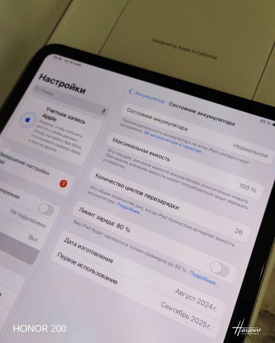 Apple Ipad Pro 11 M4 256gb wifi идеал