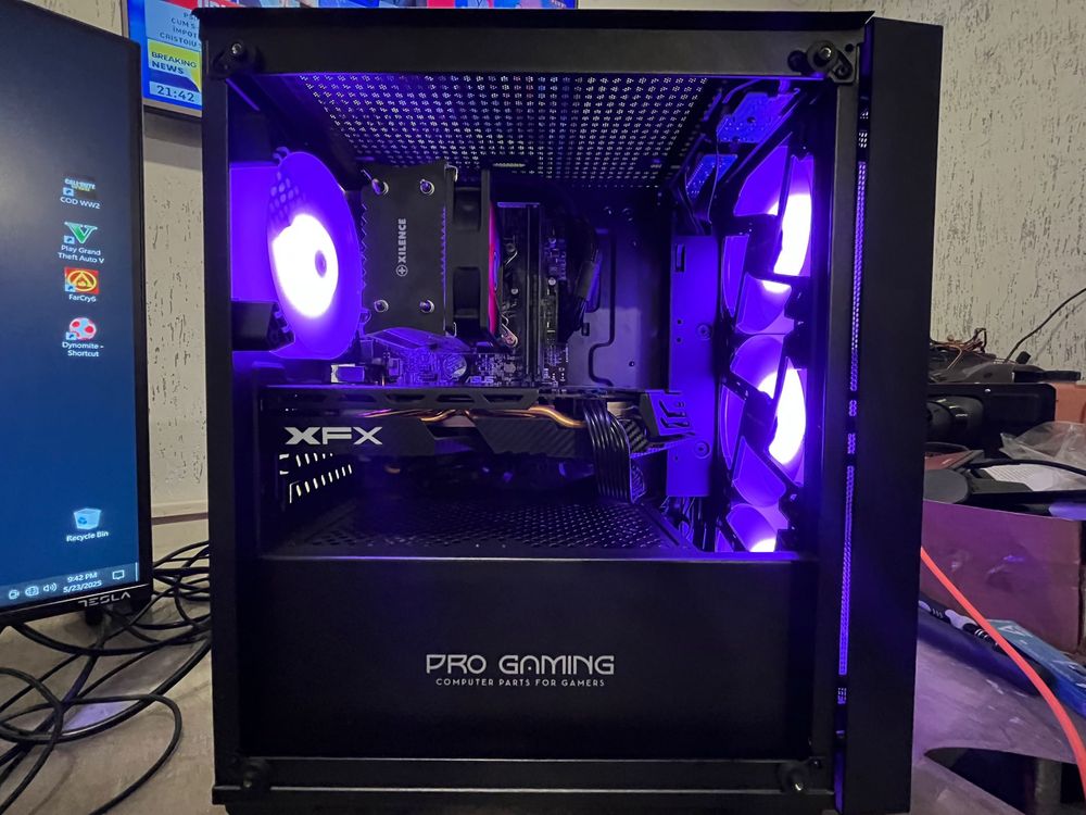 Unitate pc gaming i7 16gb ram ssd si hdd video 8gb