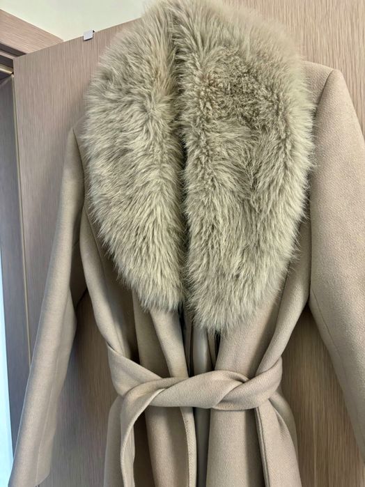Палто с вълна Mango