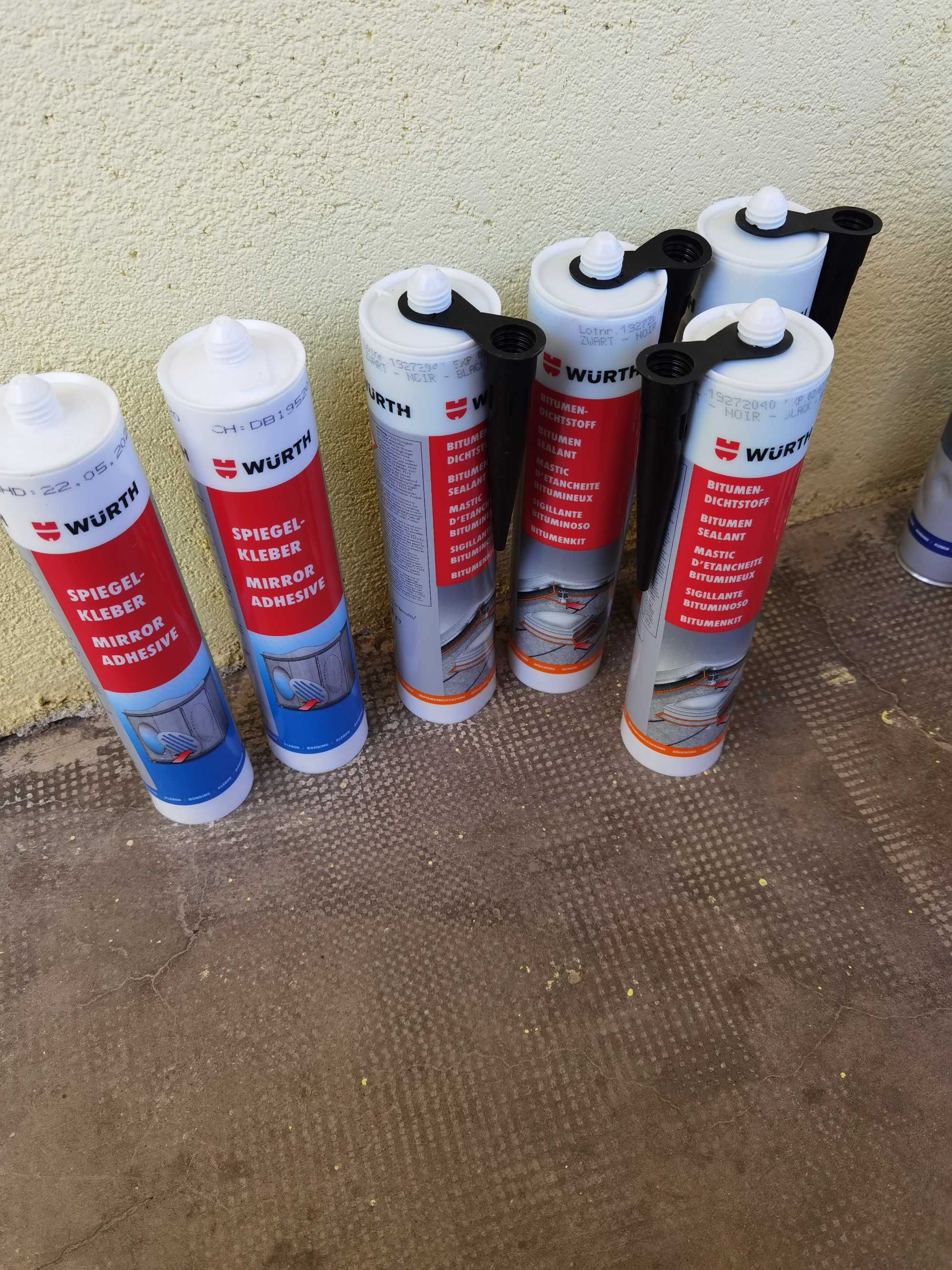 Montage kit, mastic, antifoc, oglinzi, etc