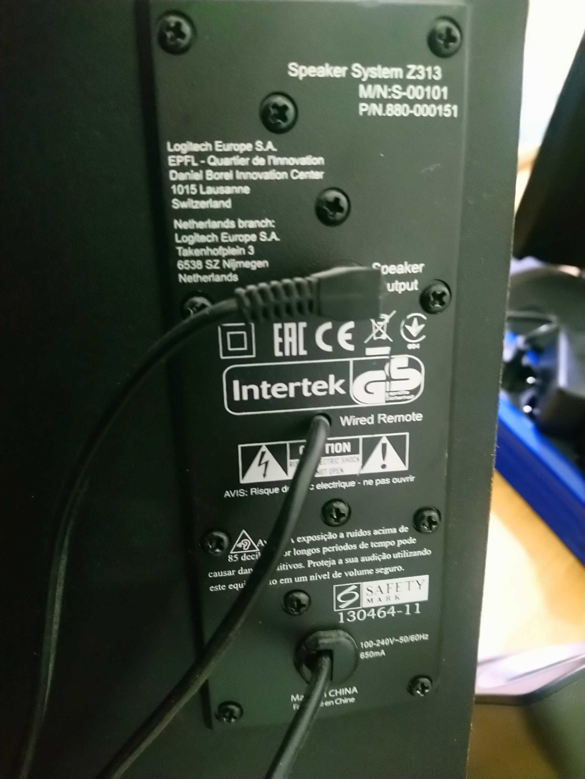 Logitech Z313 Speaker System with Subwoofer
