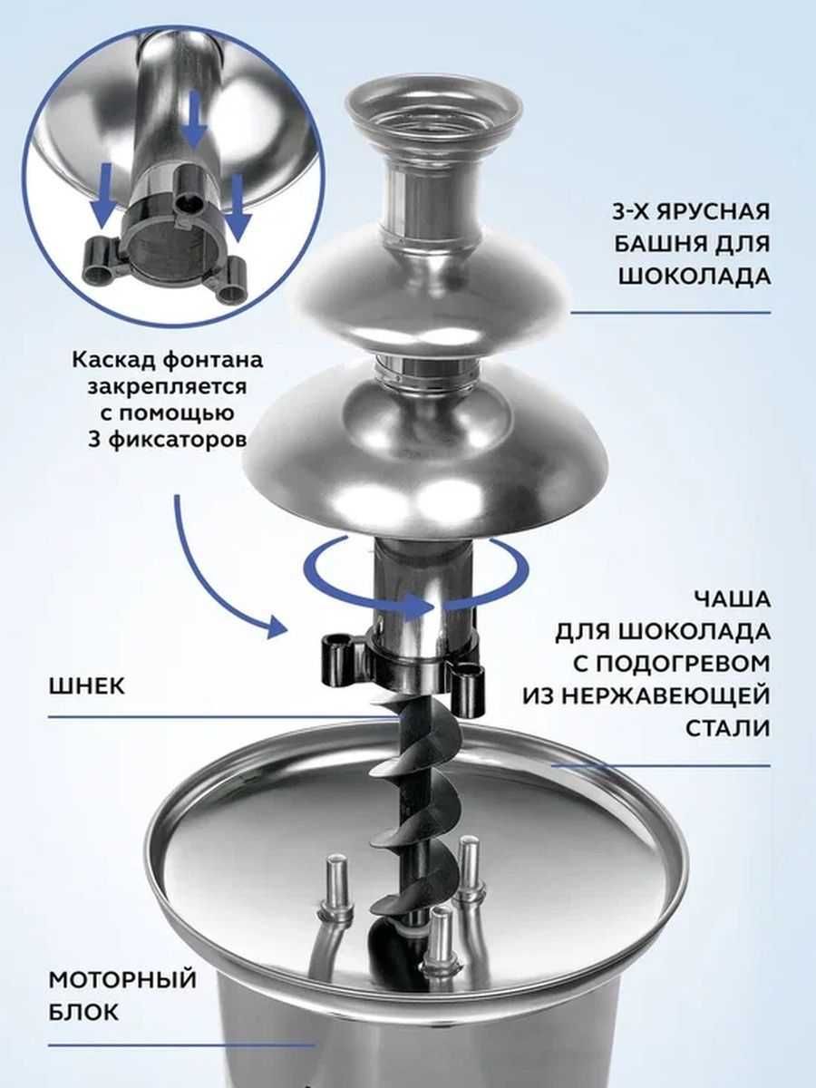 Шоколадный Фонтан CFO CF-16B