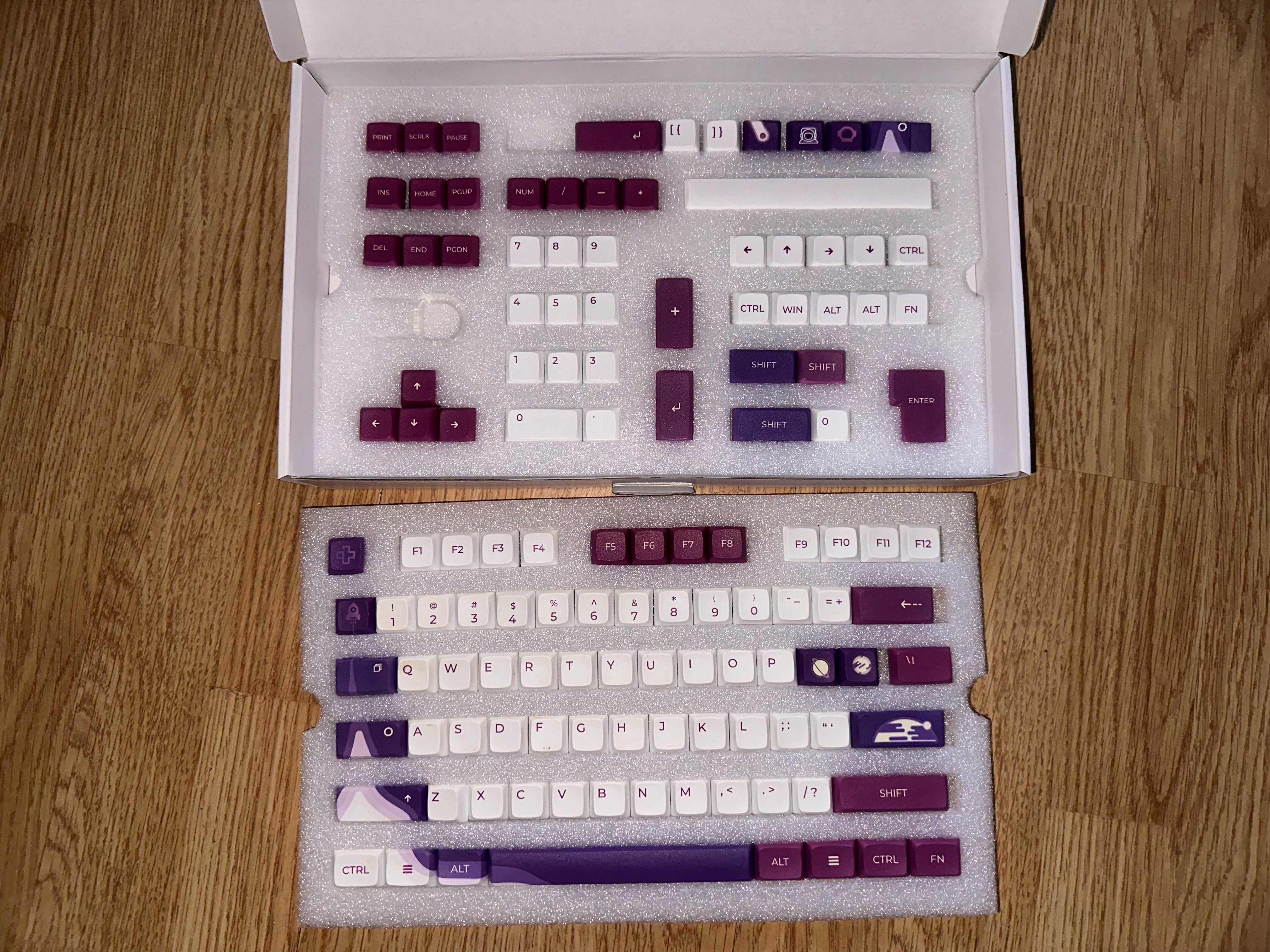 Vand set de Keycaps QwertyKey LiftOff