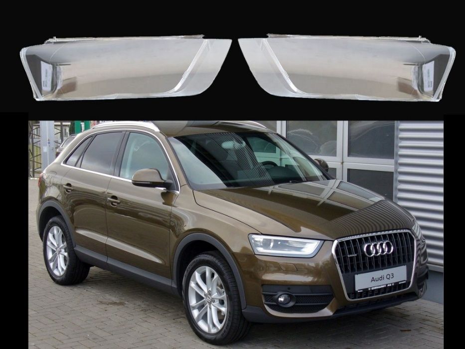 Комплект Стъкла за фарове на Audi Q3 8U / Ауди Кю3 8У