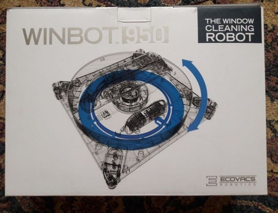 Robot pentru curatarea ferestrelor Ecovacs WINBOT 950,