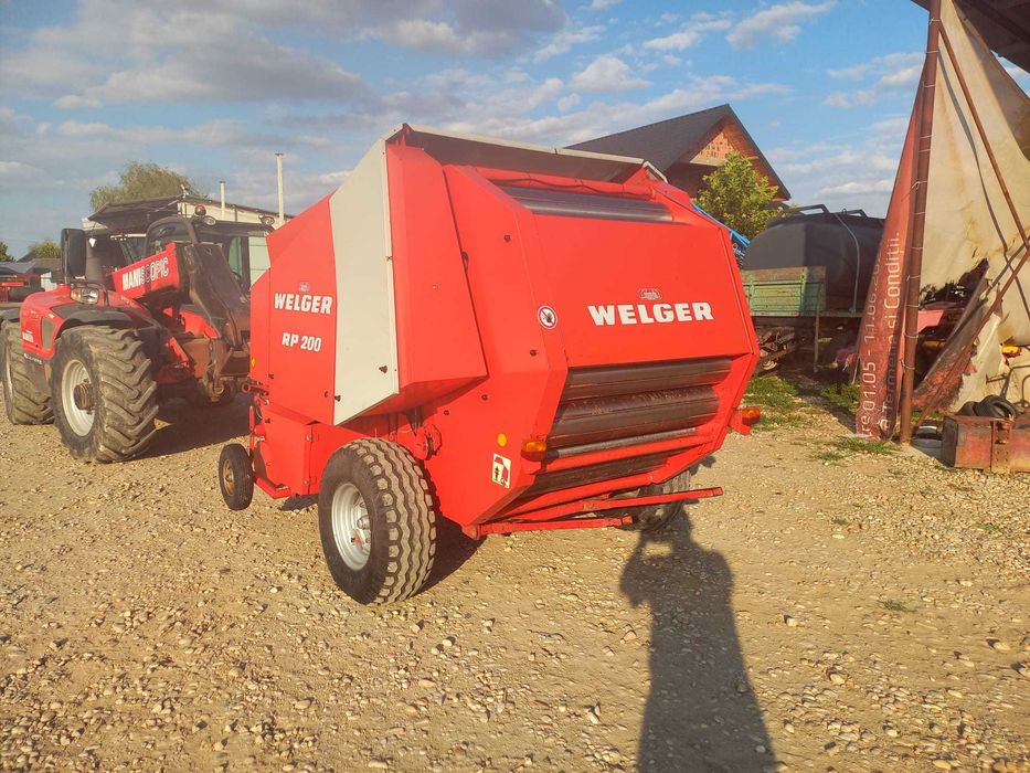 Presa de baloti balotiera Welger RP 200