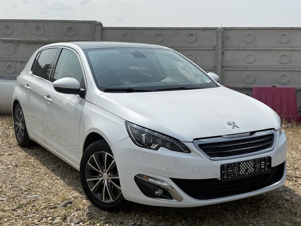 Peugeot 308 / 1.6 benzina / 2014 Euro 6 / Panoramic / Alb perlat