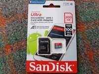 Sandisk 2OOGb,Card Microsd original 100%