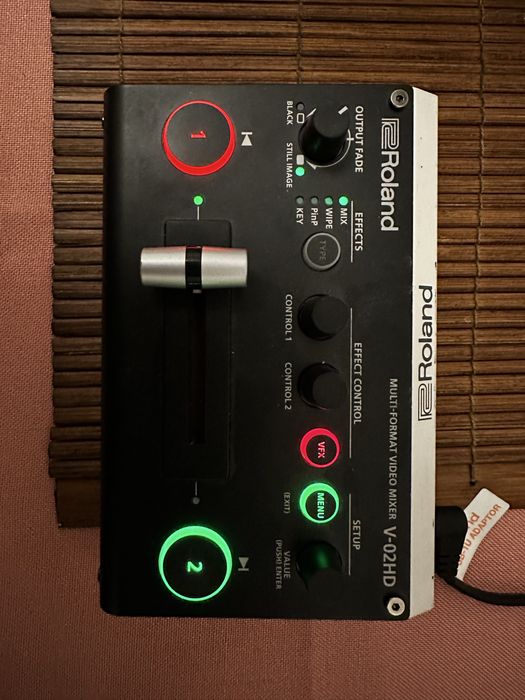 Roland V-02HD Switcher Video Full HD 2 Canale Multiformat HDMI