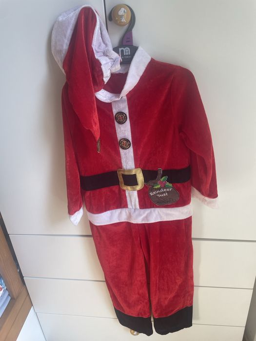 Costum mos craciun 3-4 ani