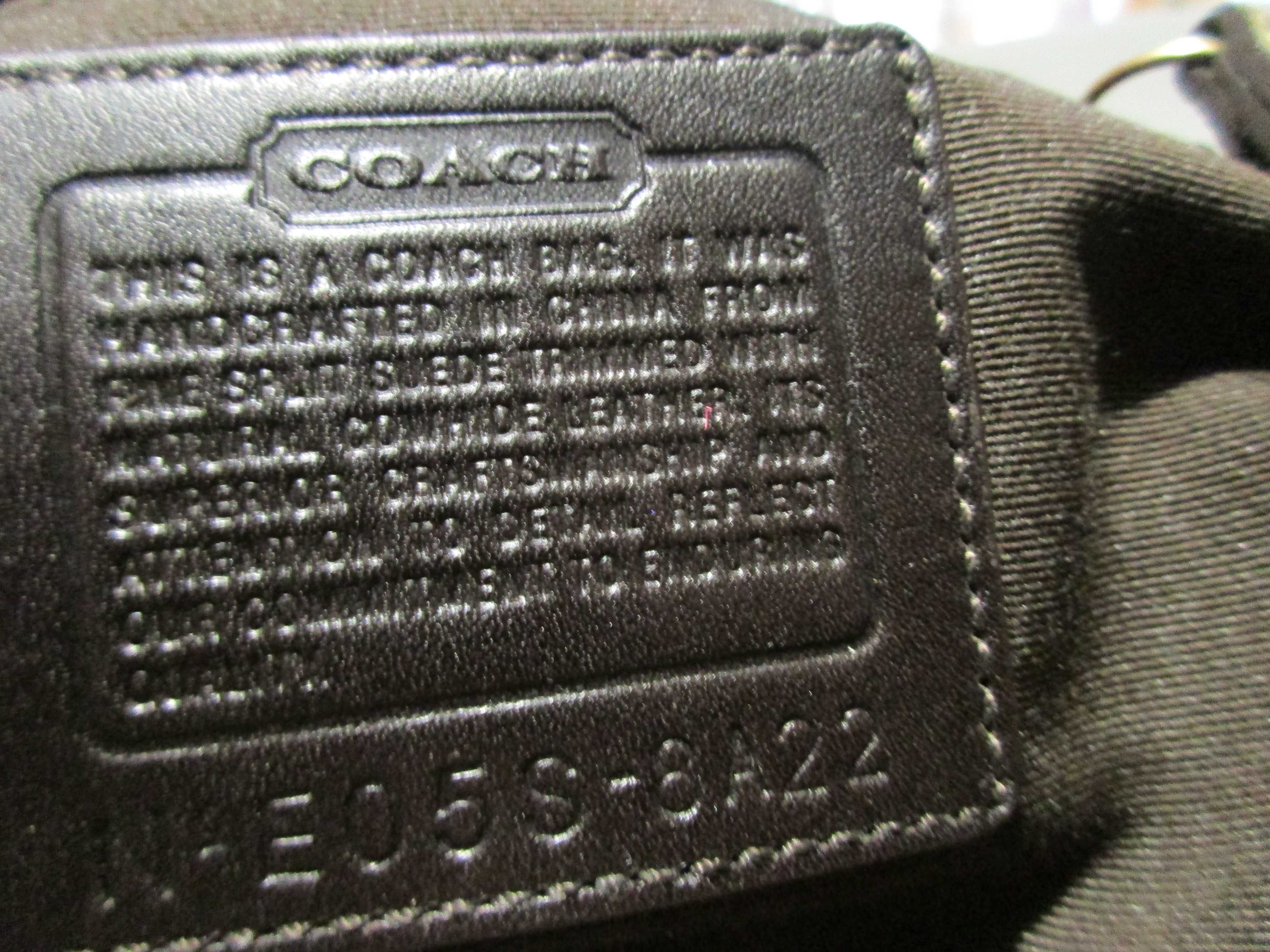 COACH - ЕСТЕСТВЕНА КОЖА  дамска малка чанта