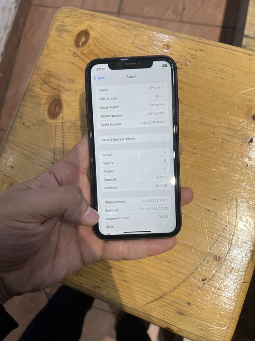 Iphone xr sotiradi 64gb