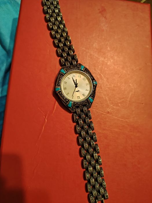 Ceas argint 925 testat la bijutier, nu se vede marcajul
