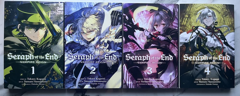 Манга Seraph of the End 1-4