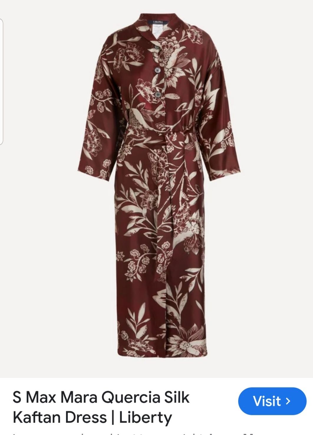 Rochie matase Max Mara
