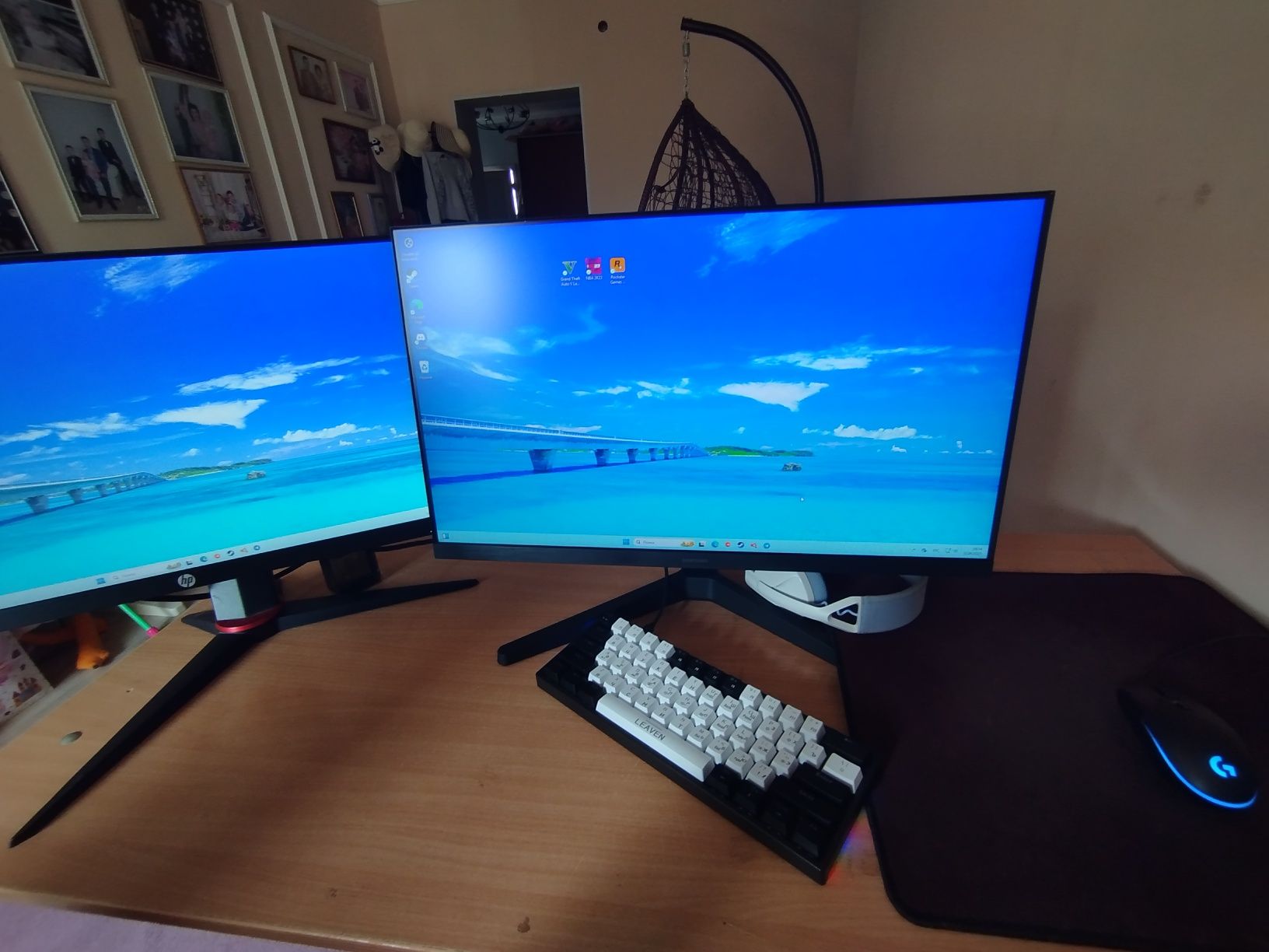 GTX1050TI,INTEL I5 4570,16 озу,клава мышка и Моник в комплекте