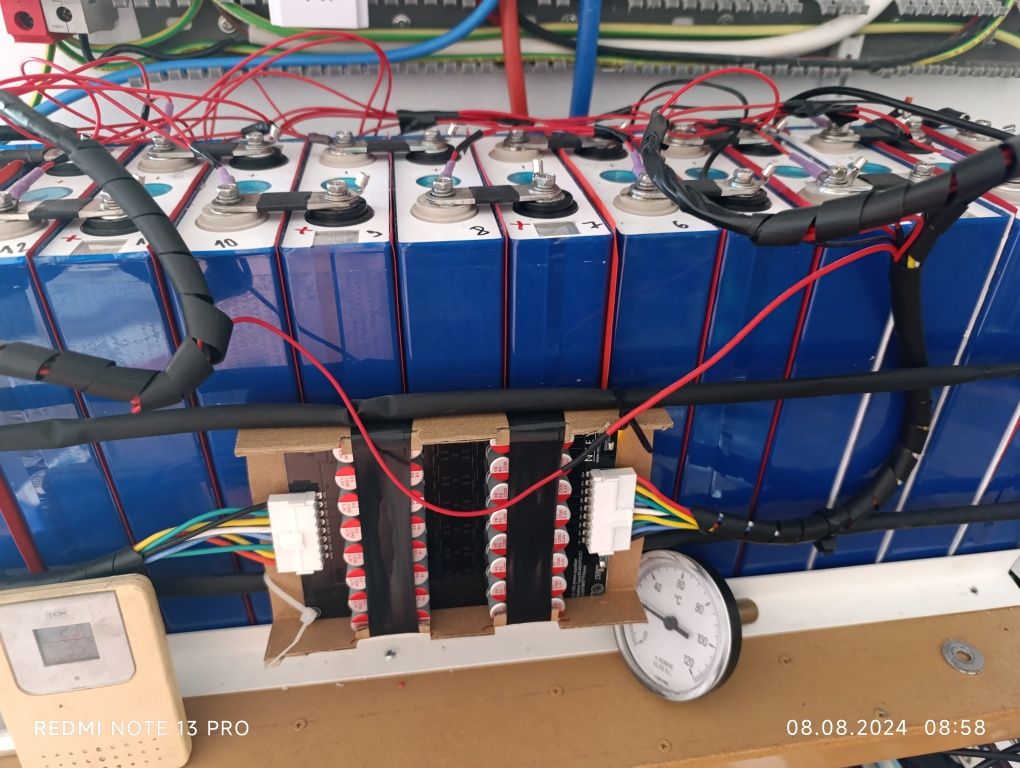 5.1 kWh батерия 48 v комплект с BMS и капацитивен изравнител