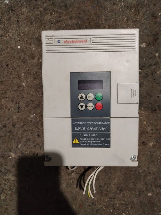 Честотен преобразувател  0,75 kW