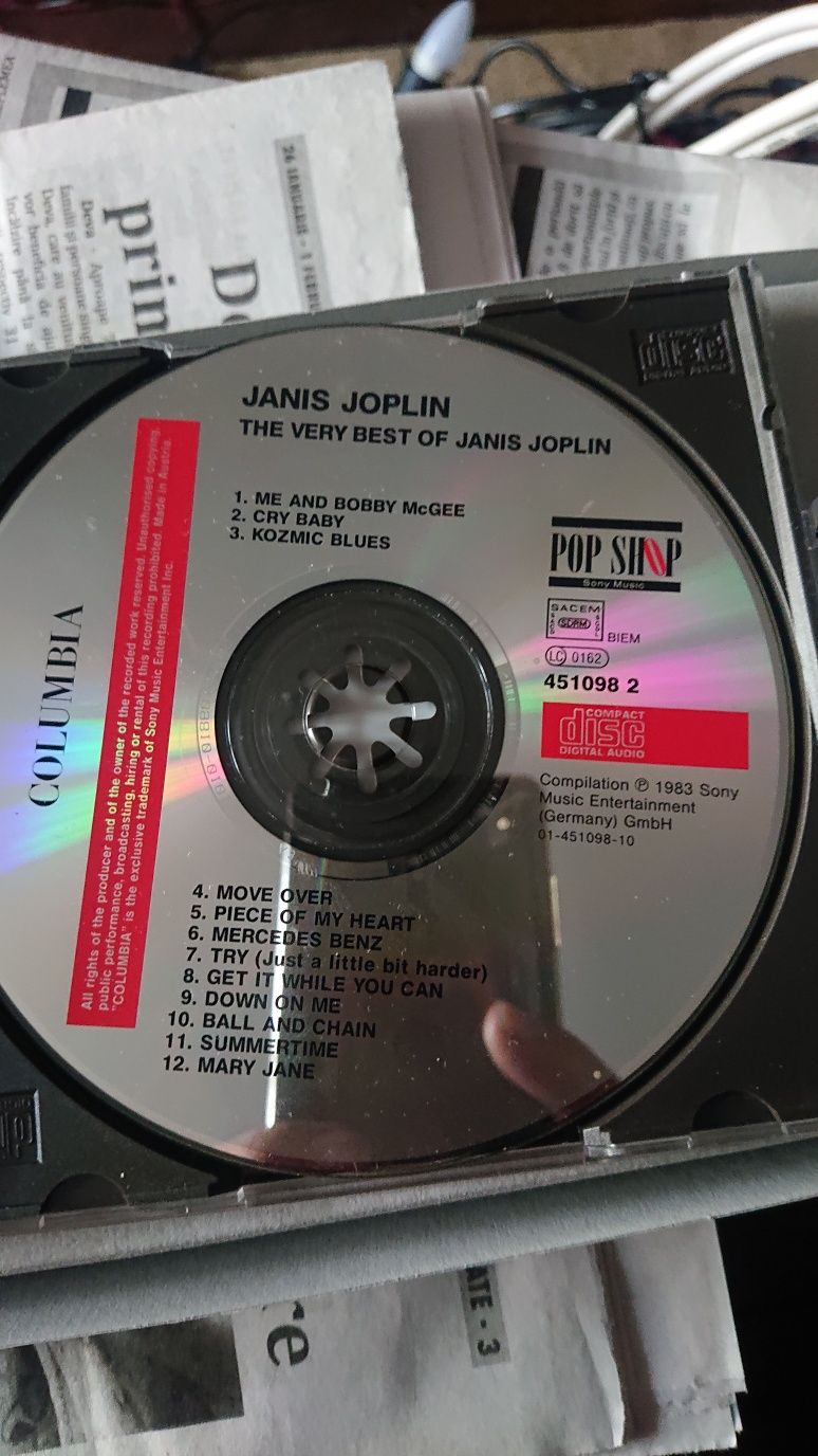 Cd janis Joplin The best