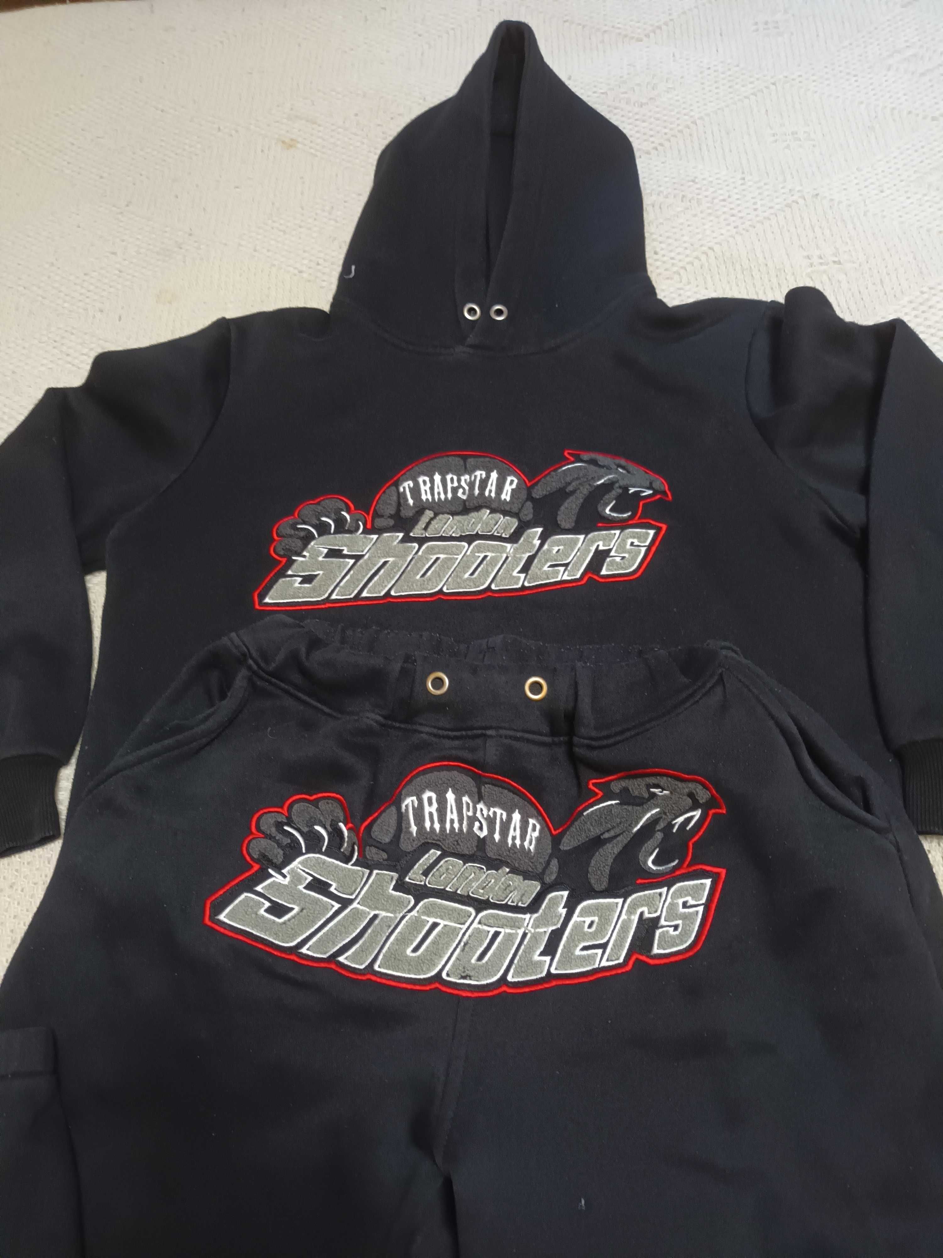 Trapstar Shooters Tracksuit  / Hoodie– Black / Red, размер S
