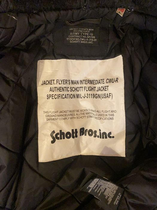 Geaca Bomber Schott Aviatia Militara USA/Aviator