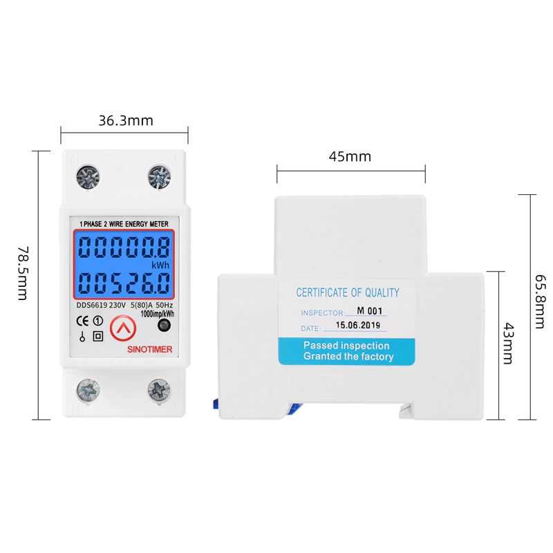 Contor digital tablou energie electrica