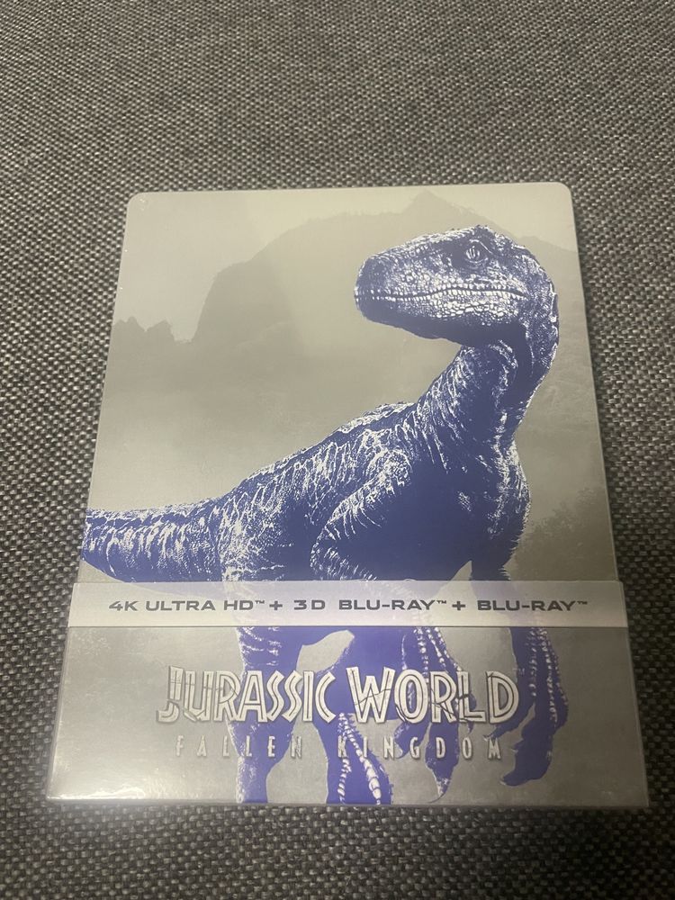 Vand blu ray Jurassic World 1-2 4K+3D+2D steelbook