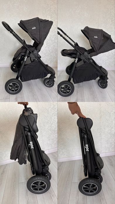 Срочно продам коляску Joie Versatrax и в подарок отдам люльку!