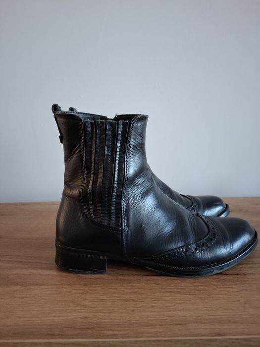 Боти естествена кожа.Номер 36