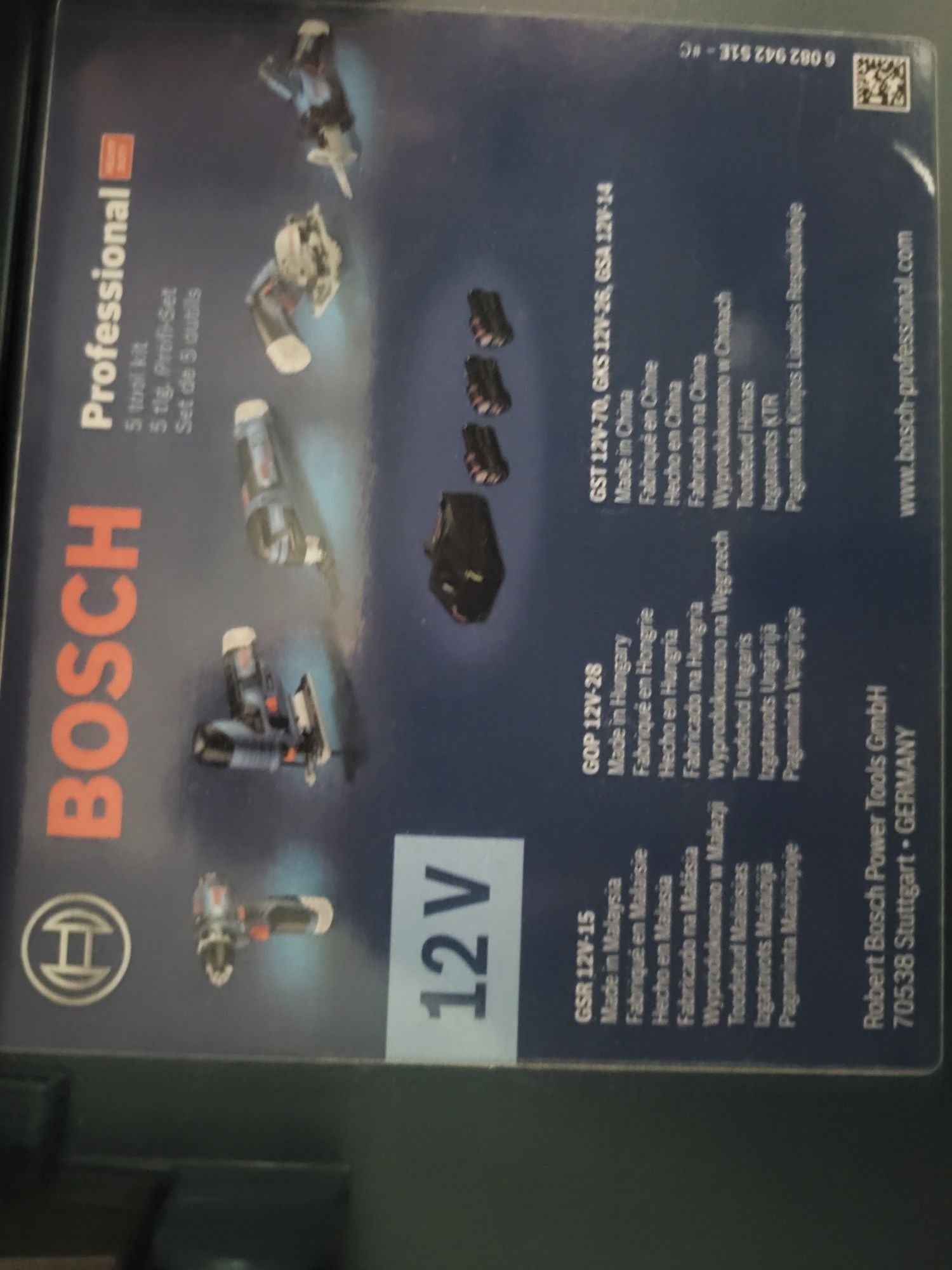 Bosch profesional 5 tool kit 12v