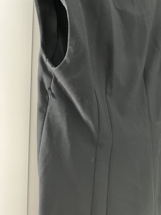 Top Zara negru cu eticheta