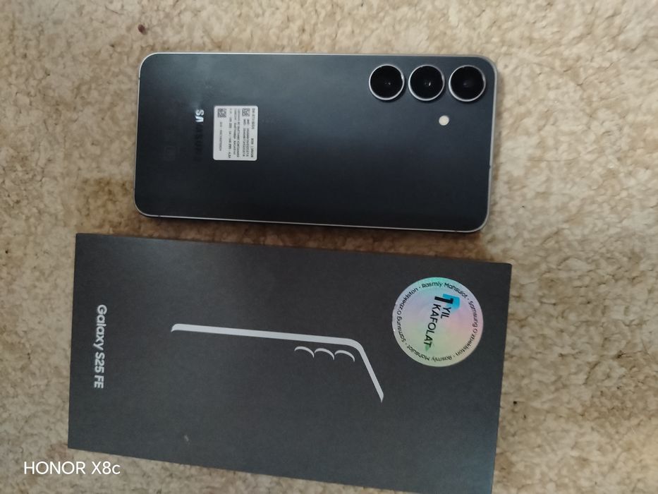 Samsung s25 Fe sotiladi 256 Gb xotira yangi olinganiga 1 oy bo'ldi