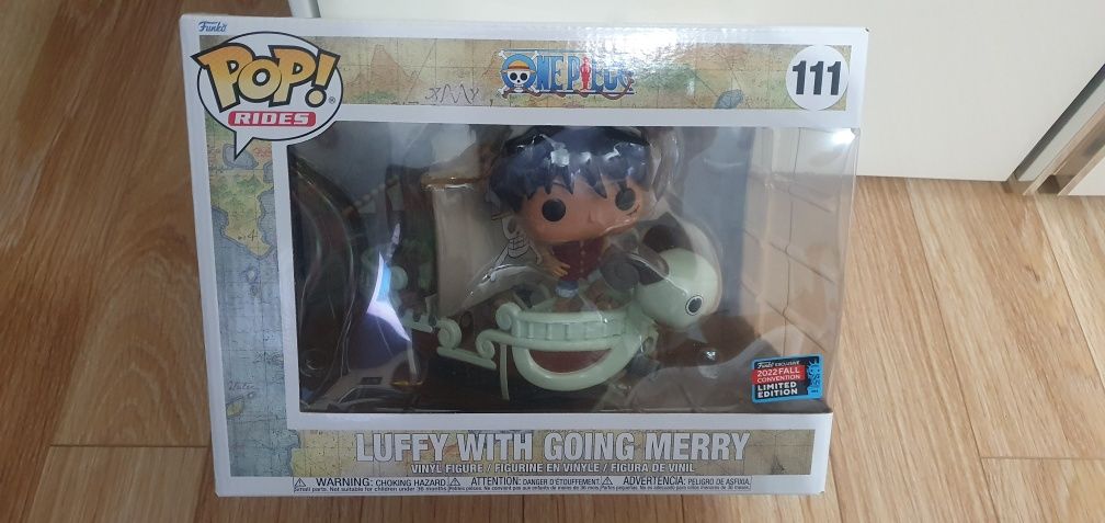 Funko Pop One Piece, Luffy With Going Merry,  Fall Convention 2022