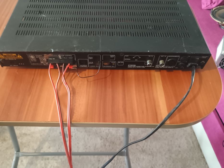 Усилвател 2х60W c Bluetooth, radio, usb, aux, micro sd и дистанционно