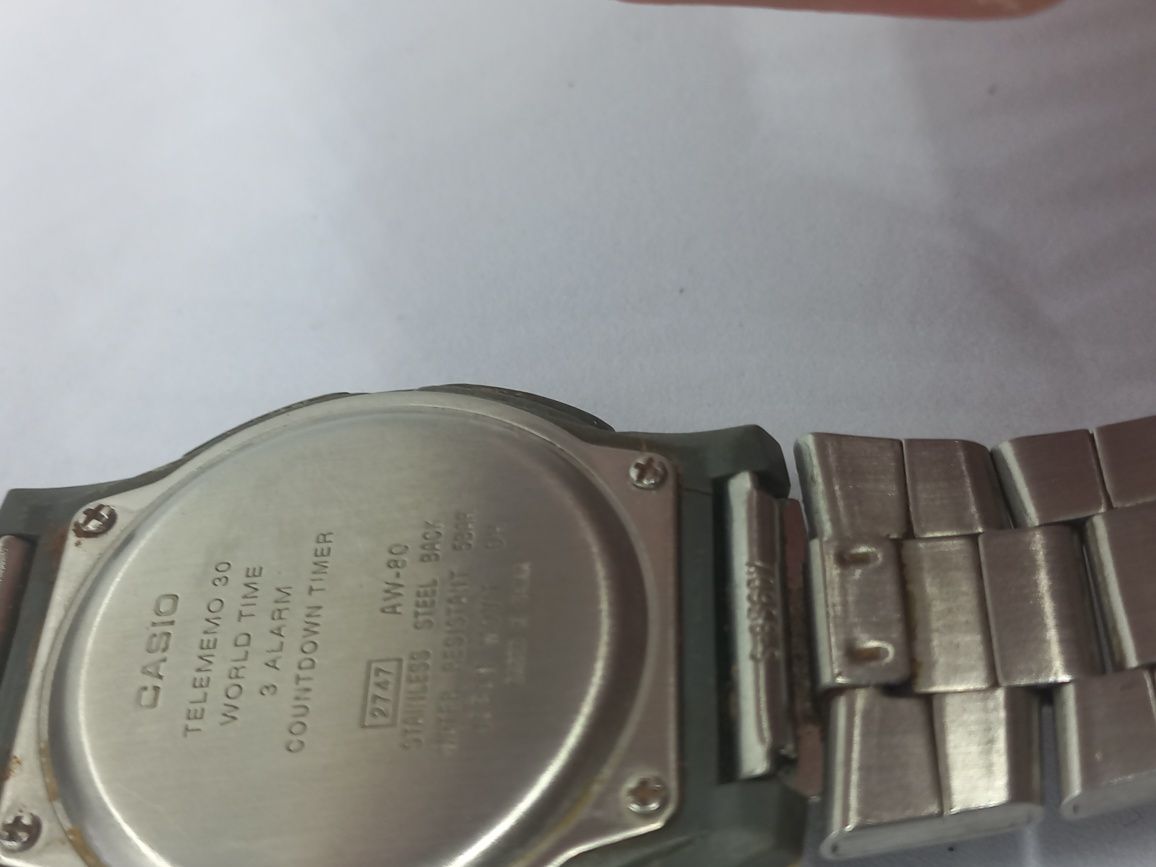 Casio aw80 telememo