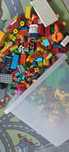 Lego Duplo seturi și figurine 4kg, cutie Jysk 31l