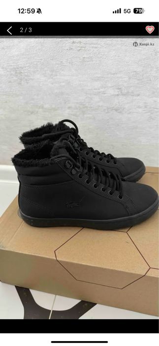 Зимние сапоги Lacoste оригинал