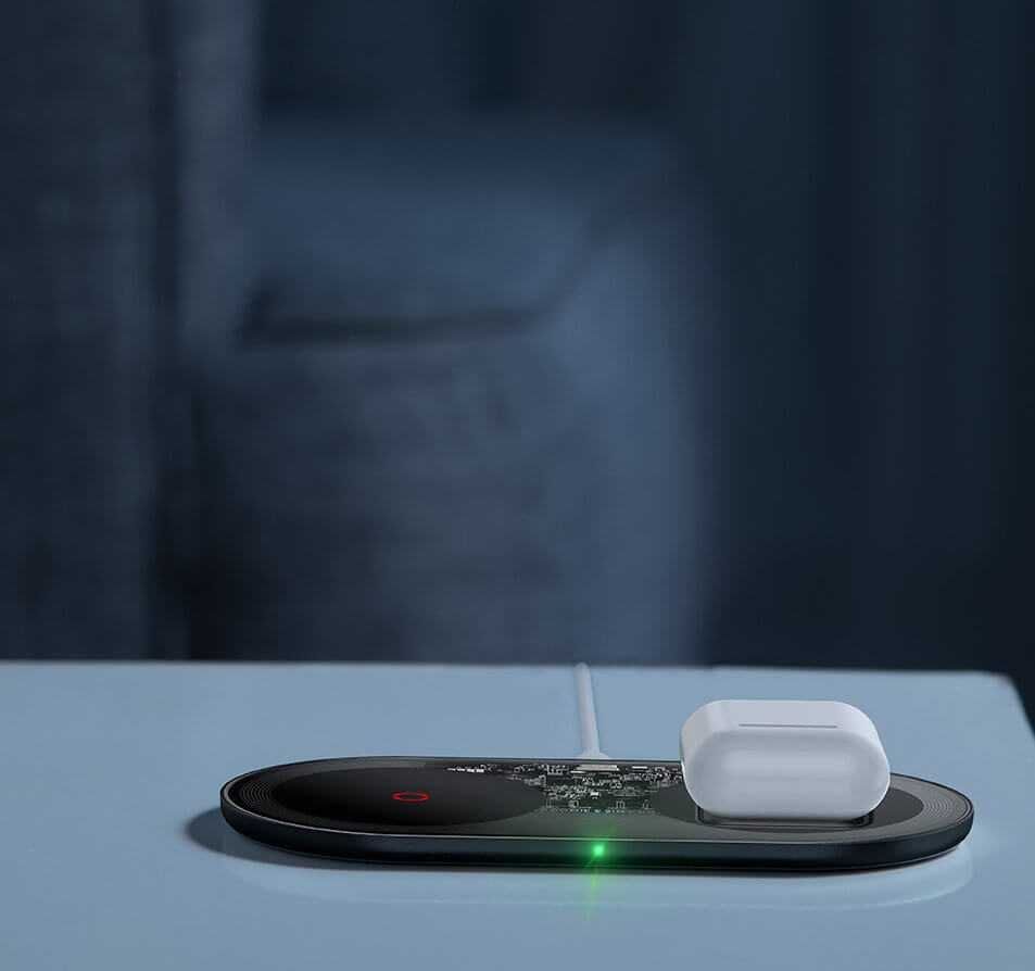 Baseus Simple 24W 2in1 Wireless Charger (TZWXJK-C01) - двойна поставка