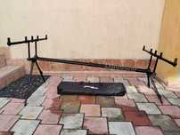 Rod pod FL159 Duo Pod BLACK pentru 3 sau 4 lansete buzz bar 78cm 2025