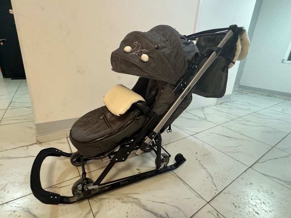 детские санки зима