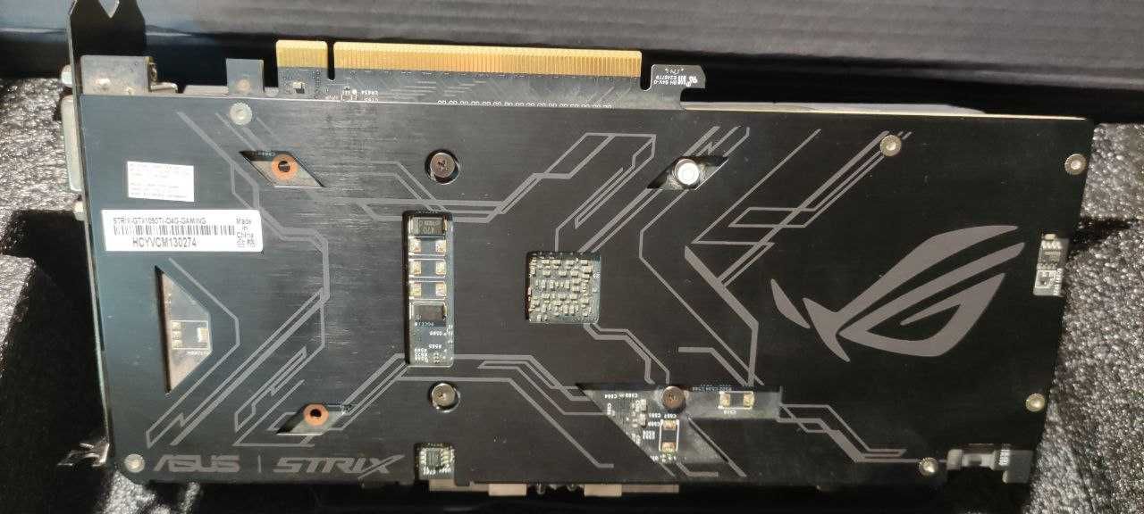 Видеокарта Asus GTX 1050 ti strix OC