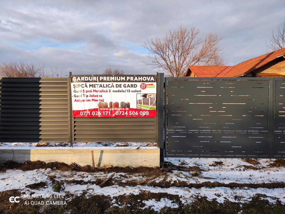 Gard metalic tip Jaluzea 0.6 Promotie