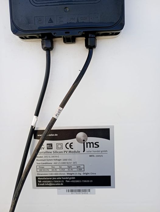 Vând panouri fotovoltaice monocristaline