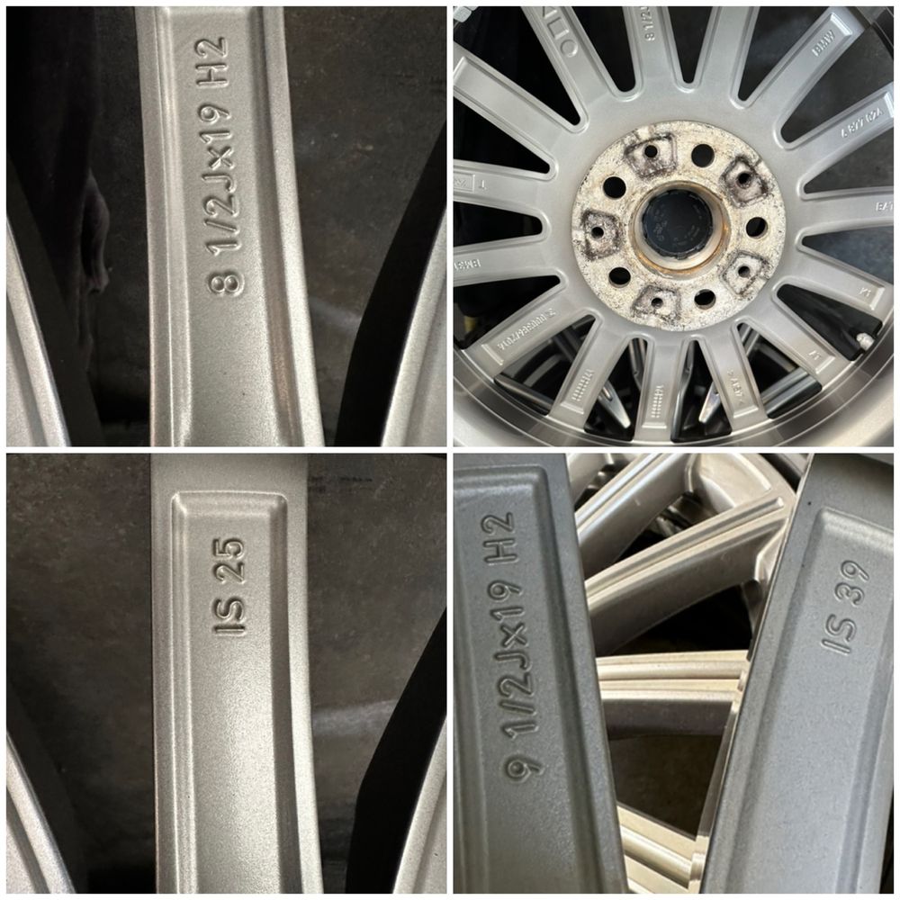 Jante NOI 19 ORIGINALE BMW Seria 7 G11 2 latimi Iarna 275/40/19 G12