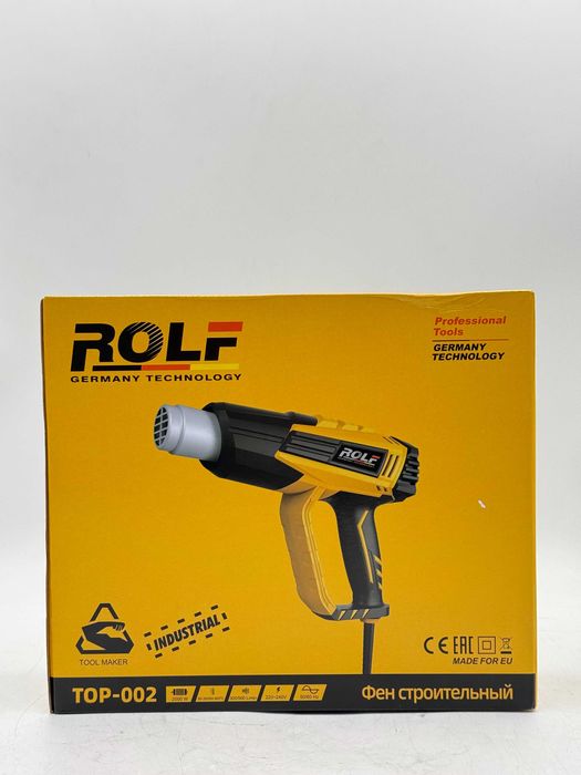 Строительный фен Rolf TOP-002 — 2000в, 300-500 литр/мин