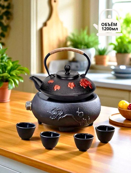 Чайник чугунный chaynik chugun термос термопот
