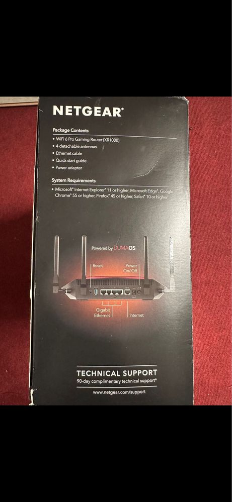 NETGEAR Router Gaming xr1000 nou