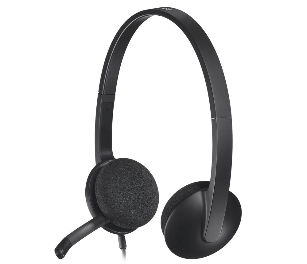 Logitech H340  цифровая  гарнитура для работы, учебы и общения!