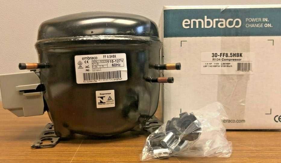 Компрессор EMBRACO Бразилия  220 - 240v 50Hz (R134/R404)