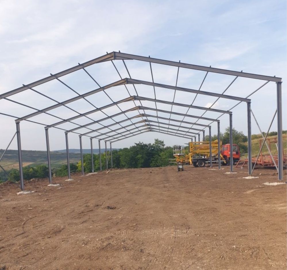 Vand hale si structuri metalice din europrofile la super pret